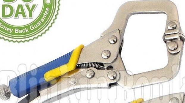 3PC LOCKING MOLE GRIPS ADJUSTABLE SMALL PLIERS TOOL SET VICE GRIP CLAMP WRENCH