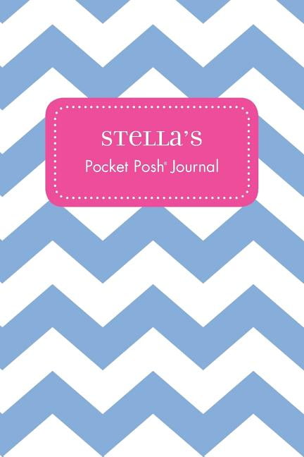 Andrews McMeel Publi - Stella's Pocket Posh Journal Chevron - New pap - X555z