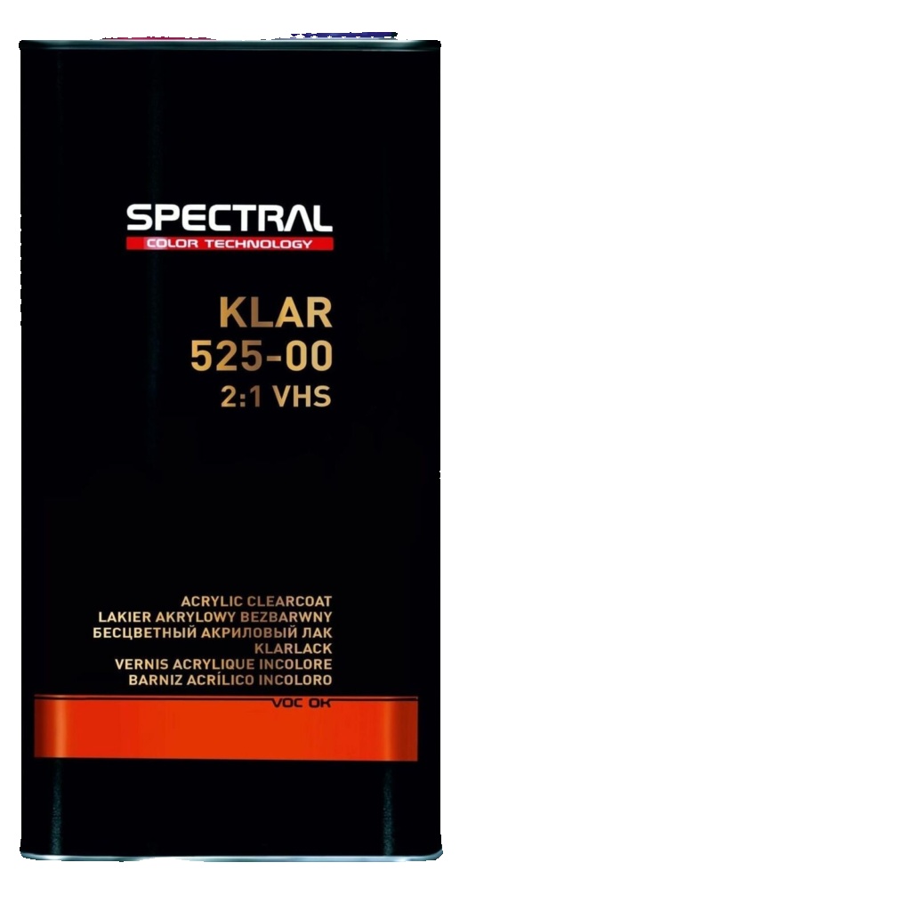 Novol Spectral KLAR 525 VHS Clear Lacquer Kit 7.5ltr Kit with Fast Hardener