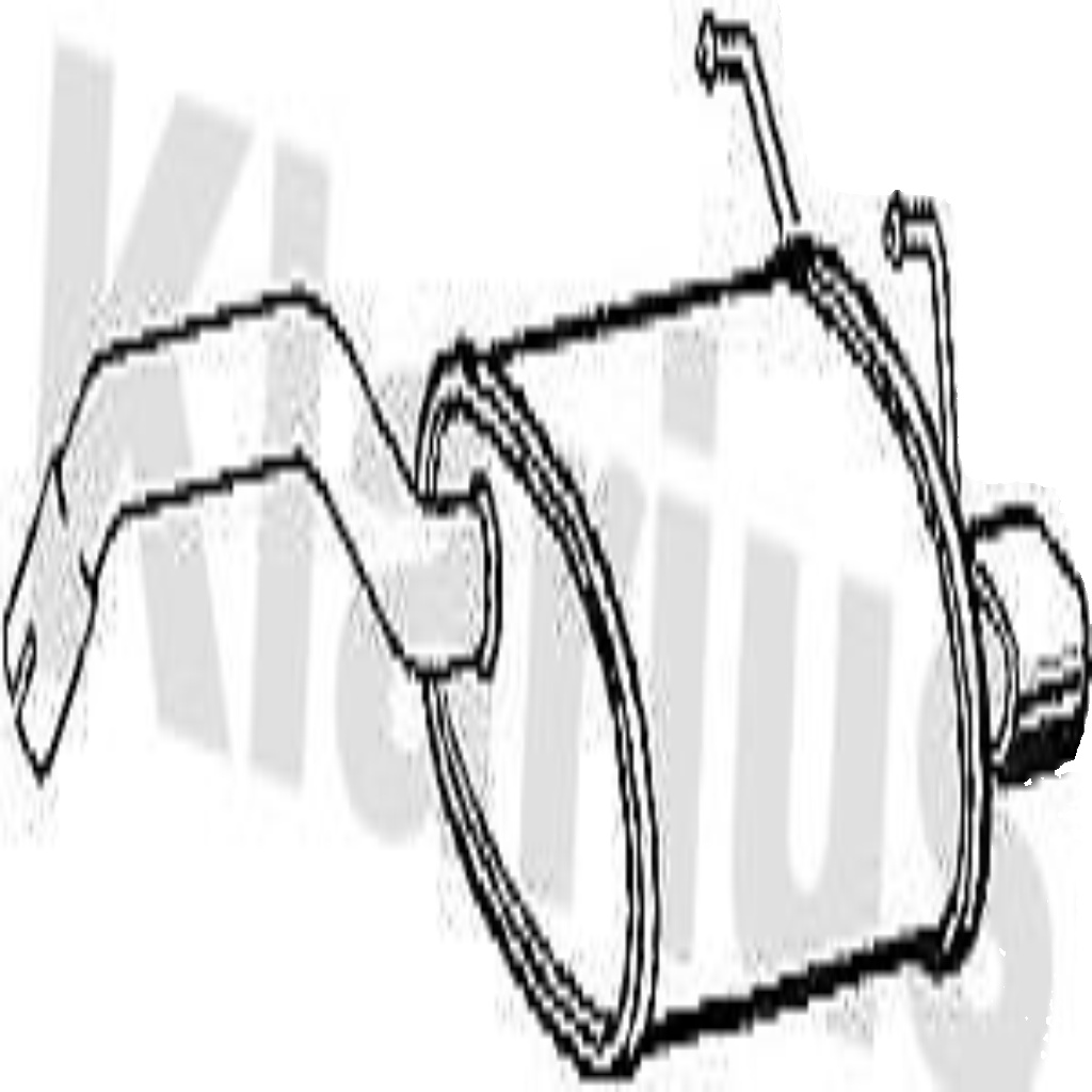 Klarius box with tail pipe fits Ford ka 1.3cdti dpf chr trim 08-10 FE1065A