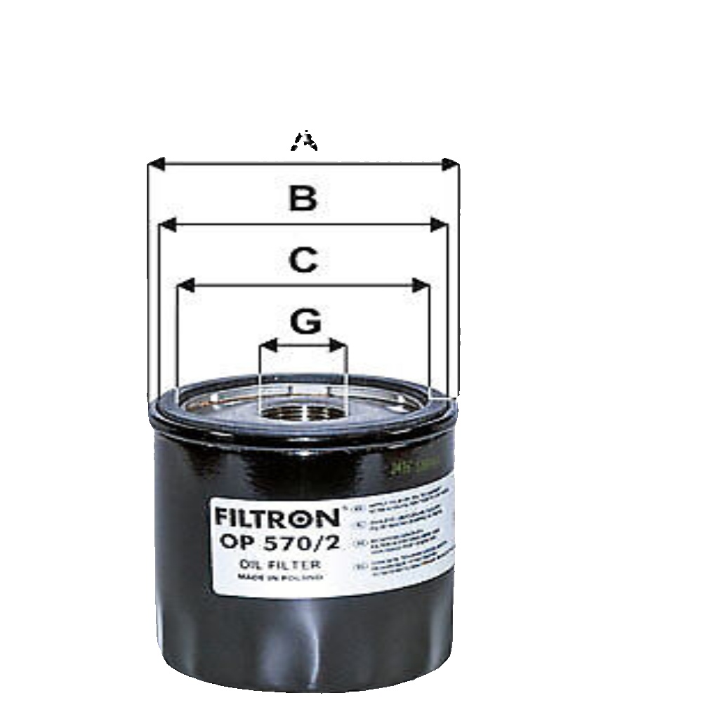 Fits FILTRON OP 570/2 OIL FILTER   ⭐UK Stock⭐