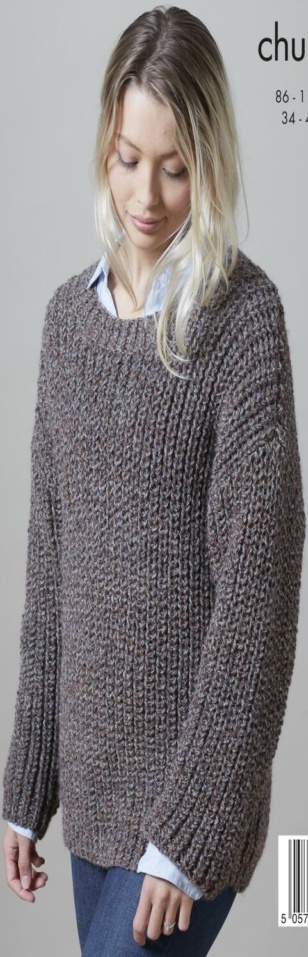 King Cole 5676 Knitting Pattern Womens Sweater Cardigan  Big Value Poplar Chunky