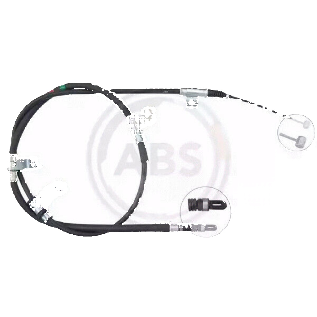 Handbrake cable Disc Brake K17500 A.B.S. for HYUNDAI i800 Travel