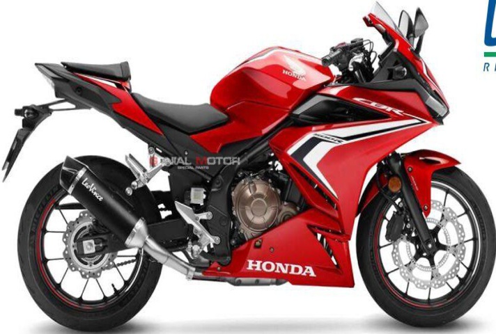 Exhaust Leovince BLACK INOX approved HONDA CBR 500 R 2019 > 2024 14058