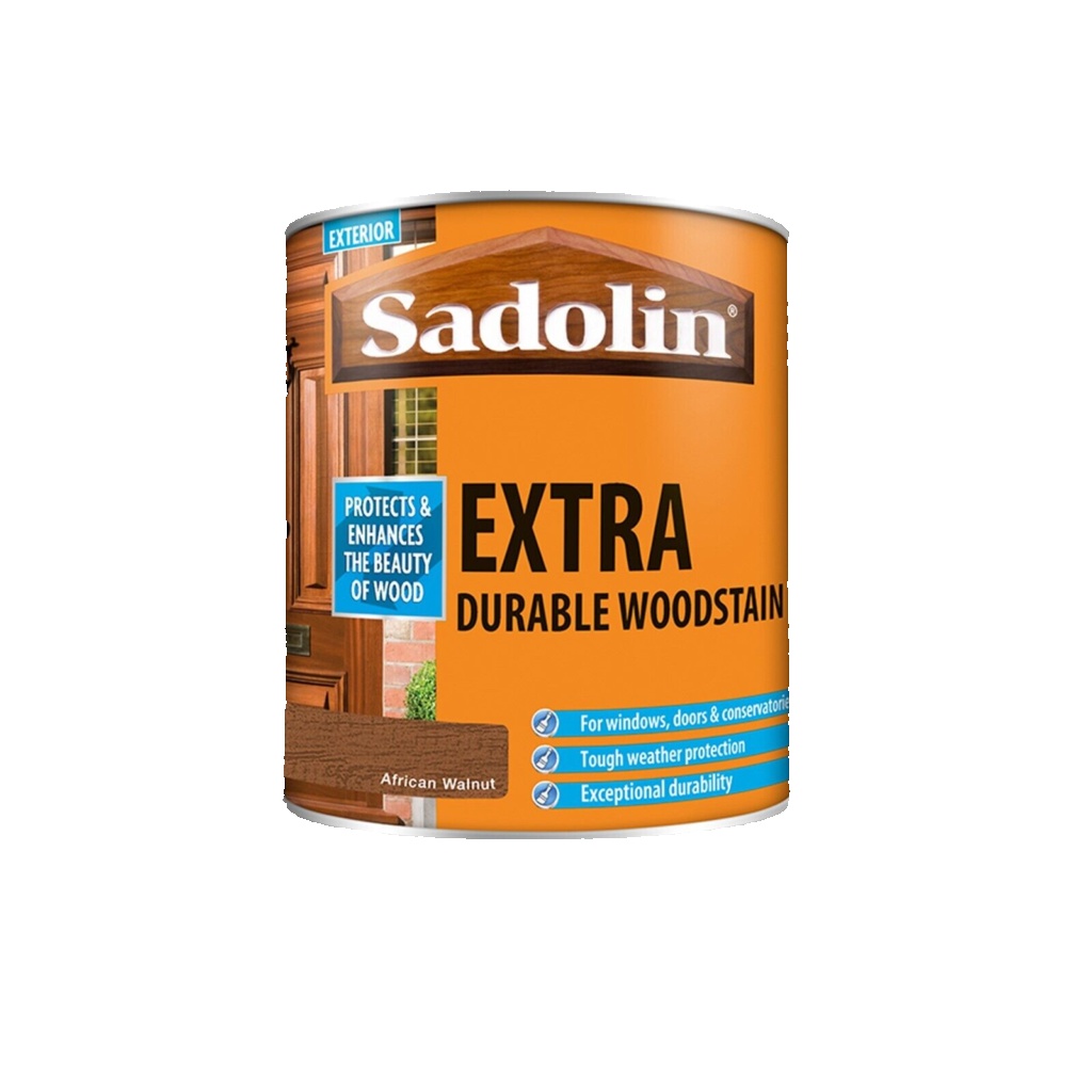 Sadolin Extra Durable Woodstain African Walnut 1 Litre SAD5028555 - Image 4