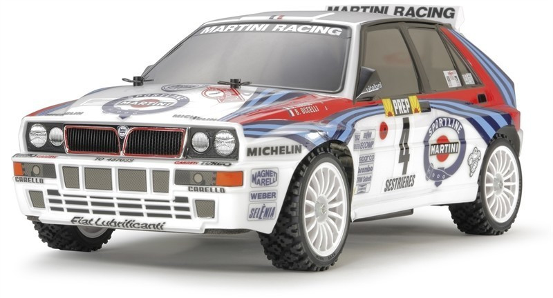 Tamiya 1:10 Lancia Delta Integrale (XV-01) RC Car Assembly Kit - Image 3