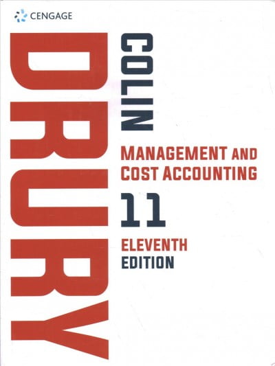 Management and Cost Accounting