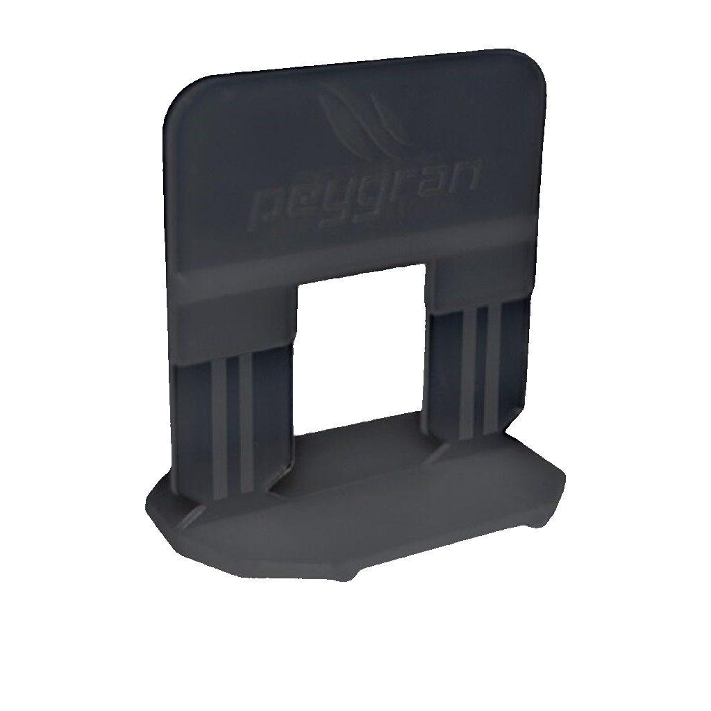 Pull tabs 2 mm 500 pcs. black Peygran leveling system laying aid