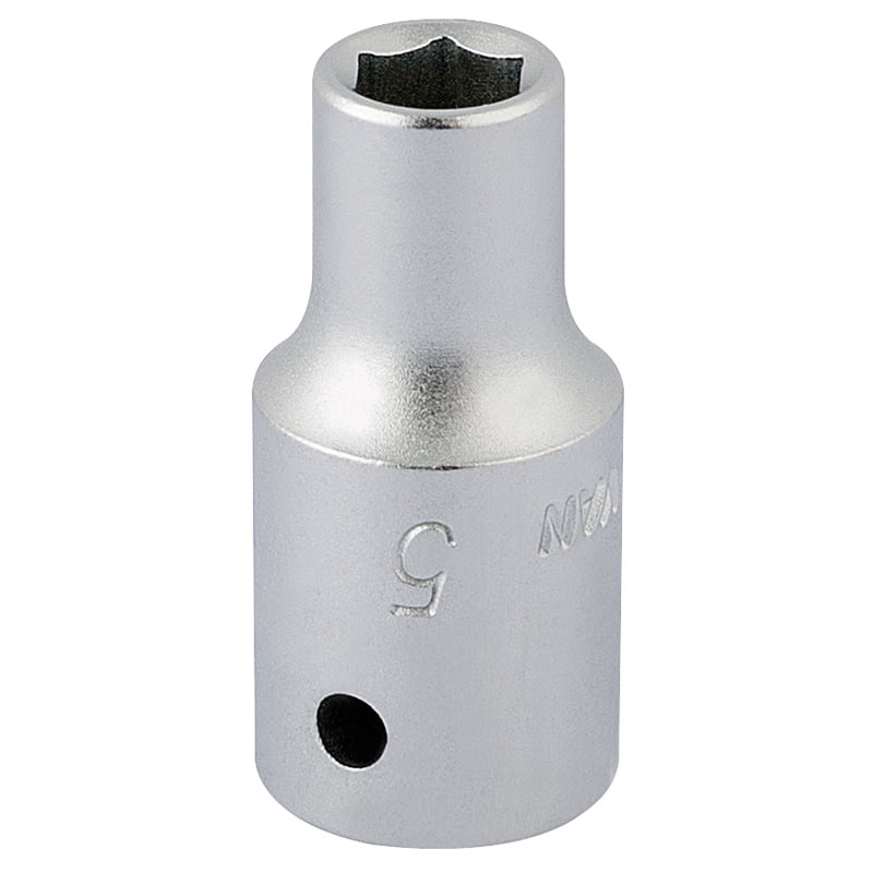 Draper 11093 Elora Hexagon Socket 1/4"" Sq Dr 5mm