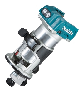 Makita DRT50ZX4 18volt Li-ion Brushless Router Trimmer Body + Offset Base