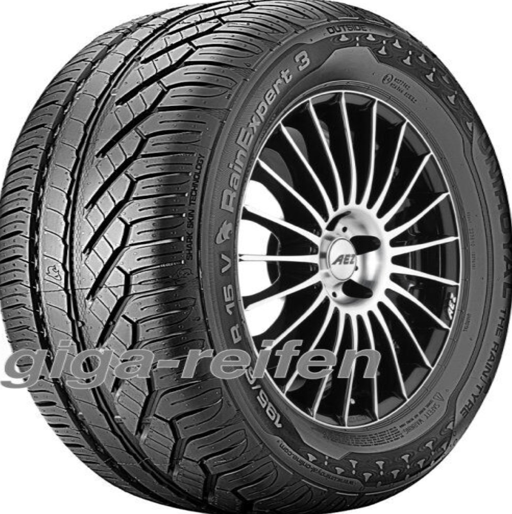2 x Uniroyal RainExpert 3 145/80/13 75T (1458013) Performance Road Tyres