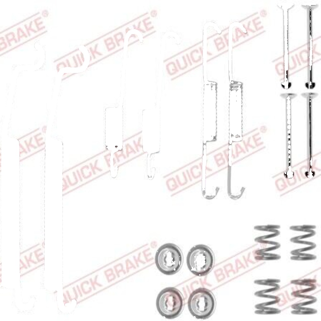 Original Quick Brake Brake Shoe Accessory Kit 105-0830 for Citroën Peugeot