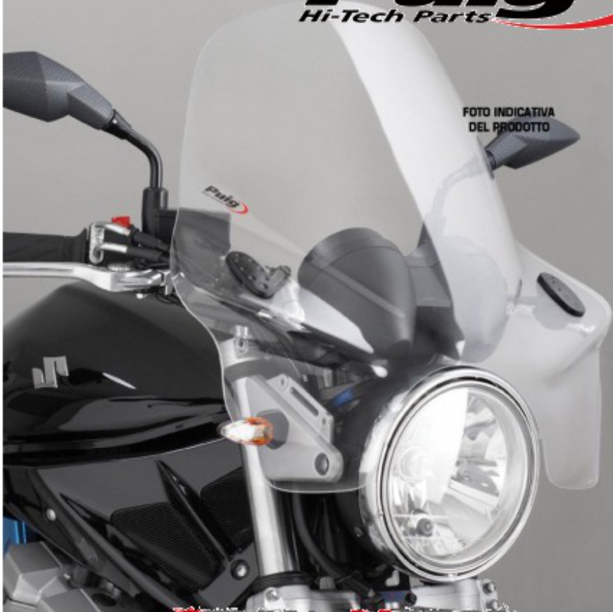 PUIG WINDSHIELD TRANSPARENT 0856W BMW R NINE T 1200 2014 / 2018