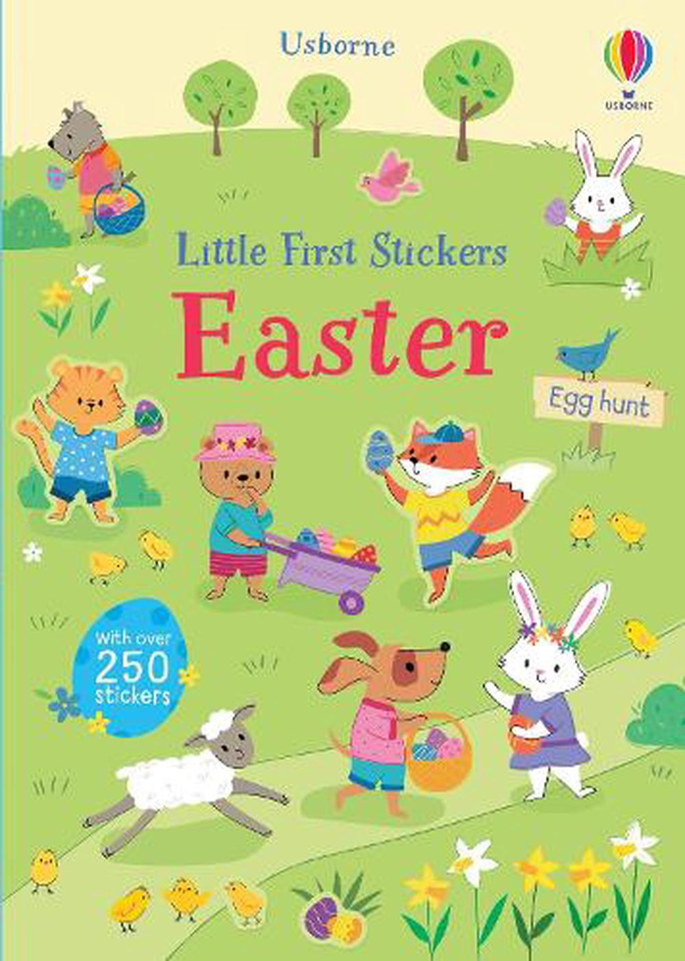Little First Stickers Easter By Felicity Brooks,Malu Lenzi