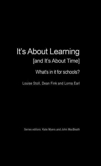 It's About Learning (and It's About Time) - 9780415227889