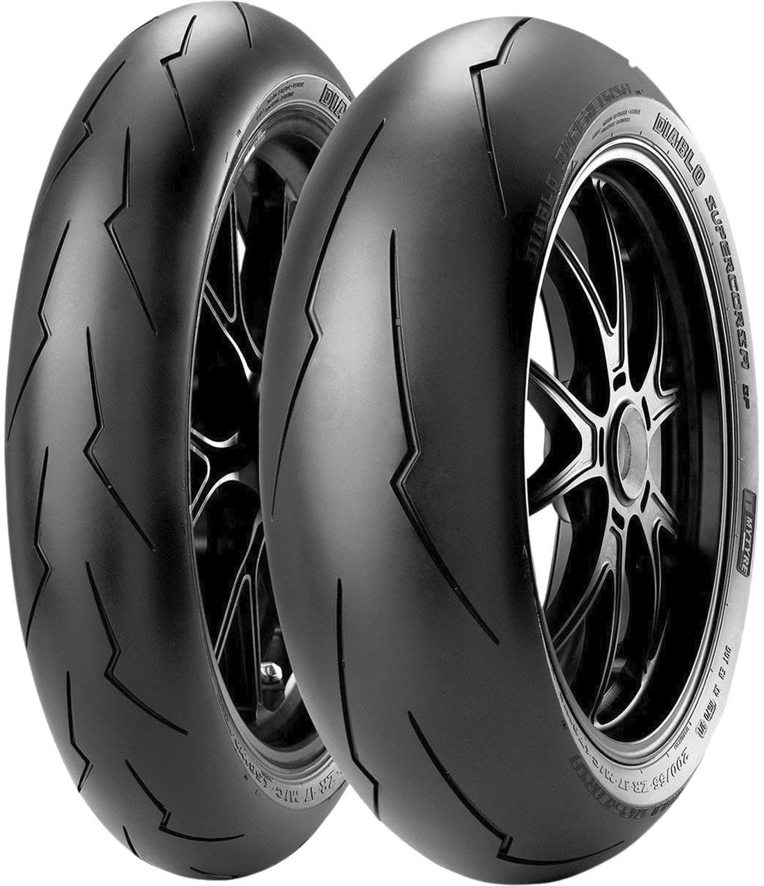 Motorcycle Tyre Pirelli SUPERCORSA V3 SP 200/55 ZR17 (78W) Rear Kawasaki