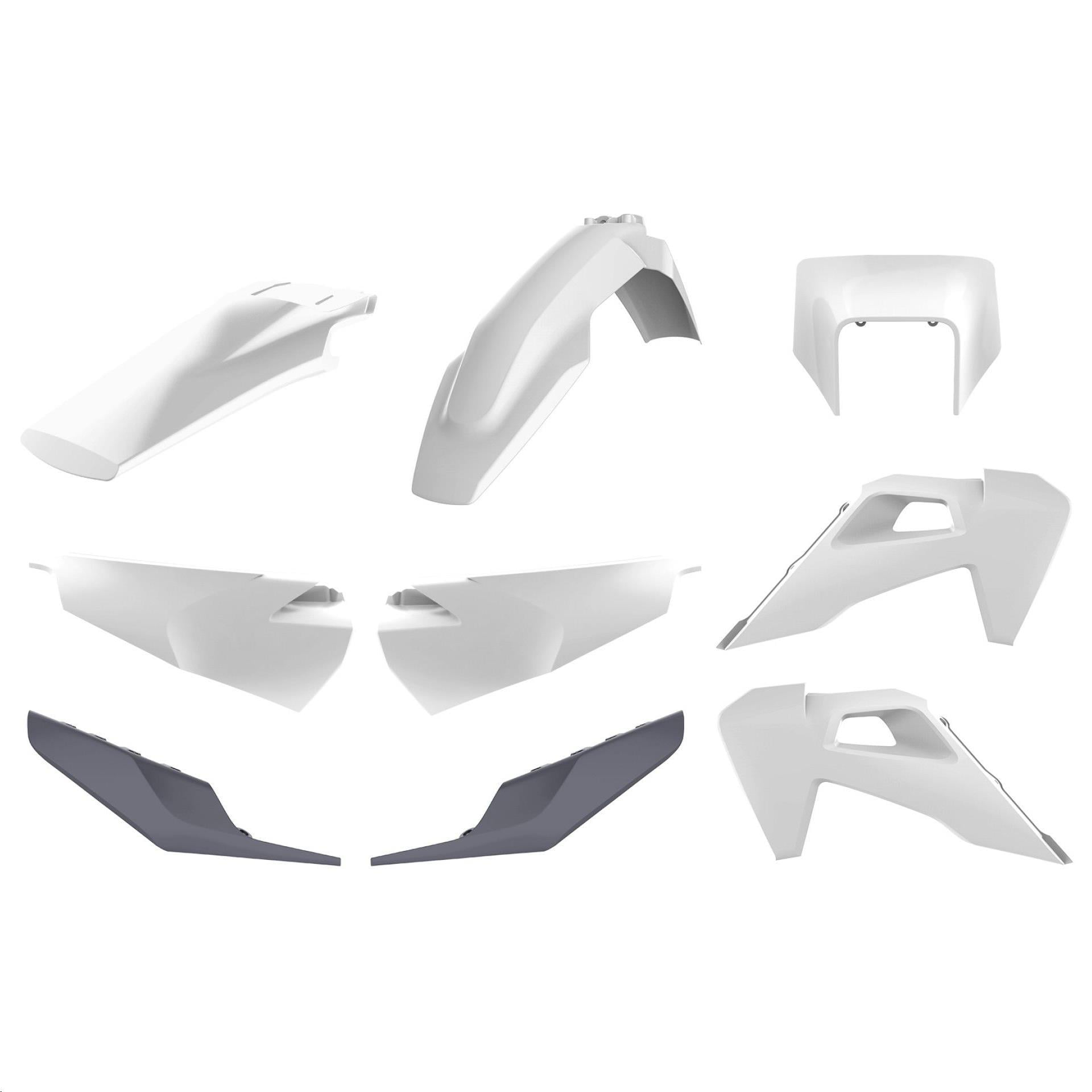 Kit Of Plastic POLISPORT Colour Genuine (2020) Kawasaki