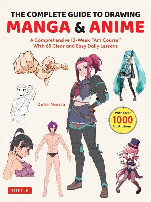 The The Complete Guide to Drawing Manga & Anime by Date Naoto - 9784805317662
