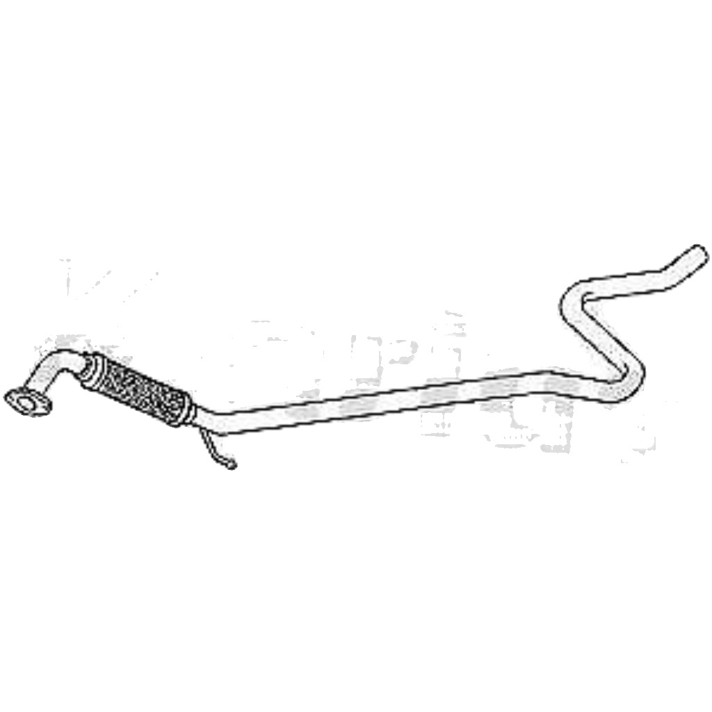 Klarius centre pipe fits Ford fiesta 1.25 08-10 FE1068V