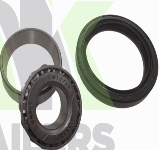 x2 wheel bearings (For 1 hub) 30203, 30205 & 30x52x7 Seal, Erde, Daxara, Trailer