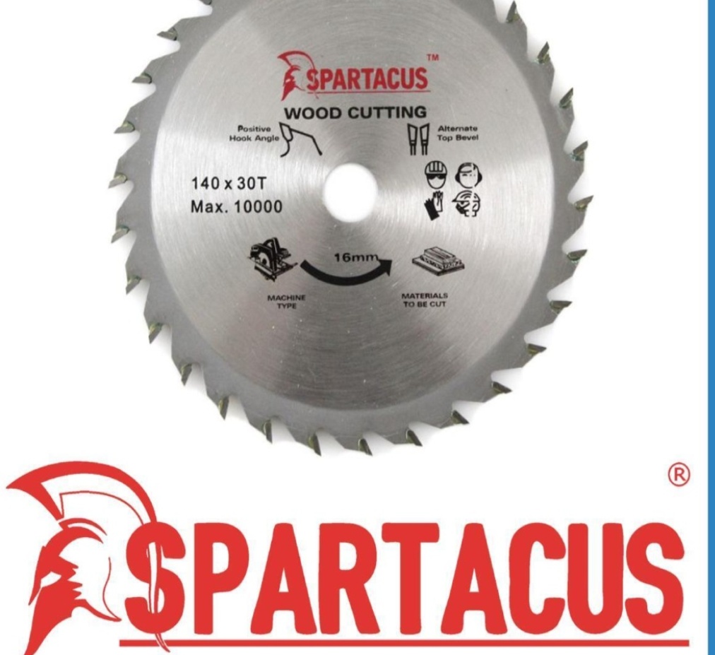 Spartacus Wood Cutting Circular Saw Blade 140mm x 16mm Bore 30T For SC140 PT145