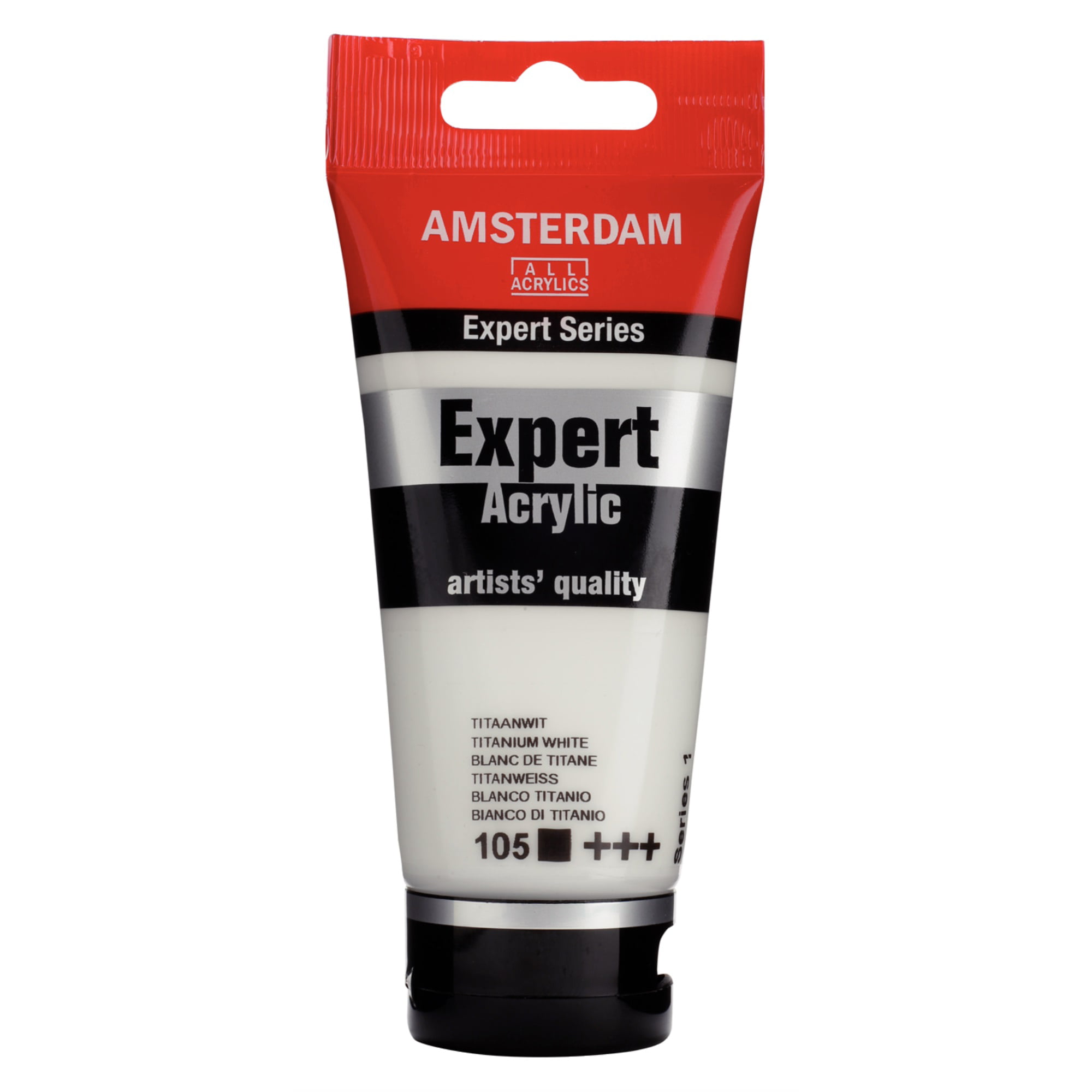 Royal Talens : Amsterdam Expert : Acrylic Paint : 75ml : S1 : Titanium White