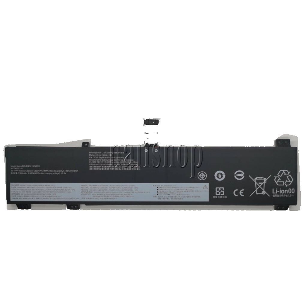 L19C4PC1 Battery For Lenovo Legion 5P-15ARH05H 5-15IMH05 SB10W86193 80WH
