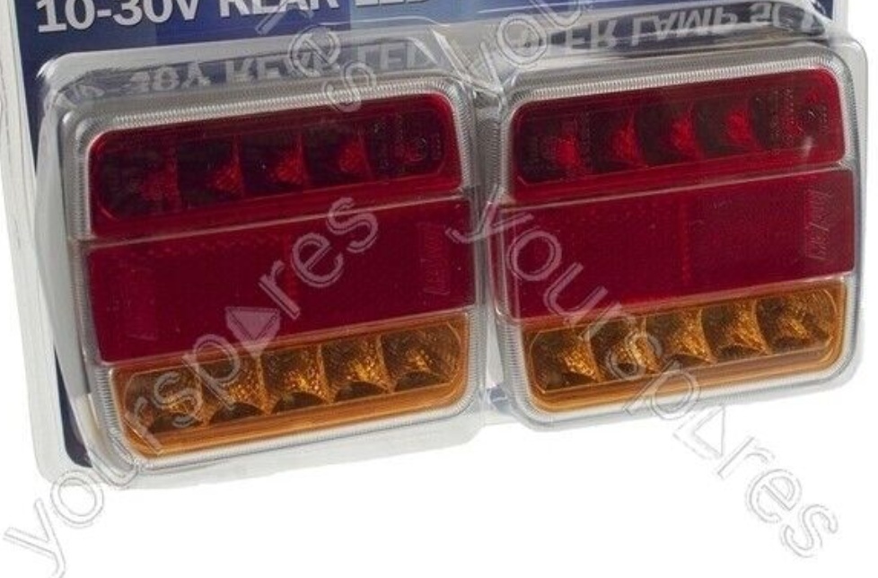 Maypole 8906 Pair of 12/24V LED Rear Combination Lamps