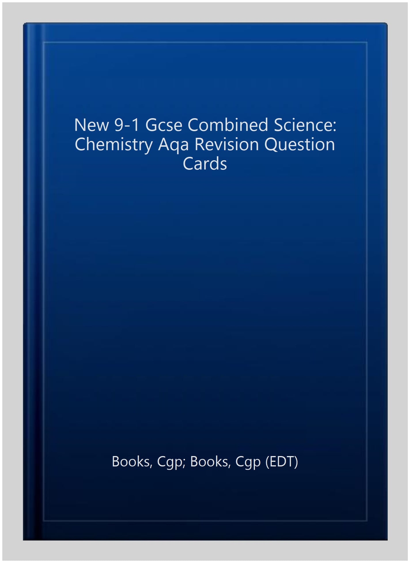 GCSE Combined Science: Chemistry AQA Revision Question Cards