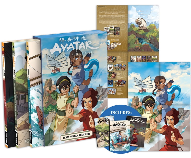 Avatar: The Last Airbender -- Team Avatar Treasury Boxed Set ... - 9781506732053