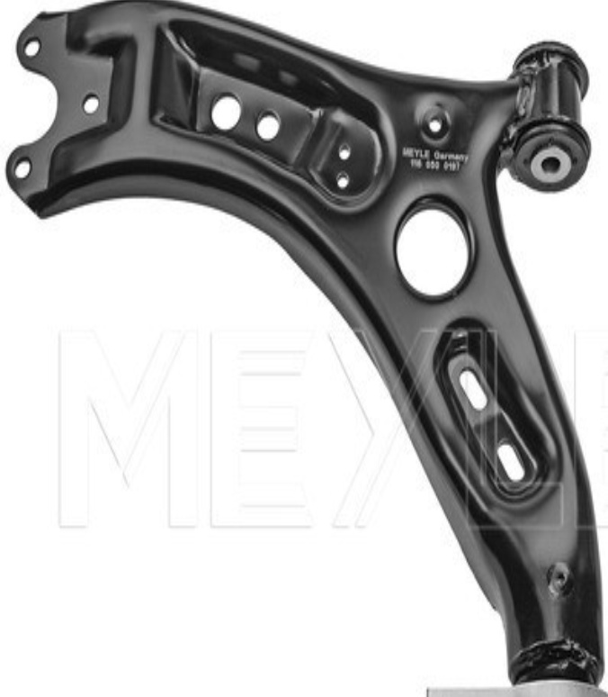 Front Left MEYLE GERMANY 116 050 0197 Control/Trailing Arm, wheel suspension for