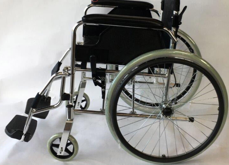 Lightweight Luxury ALUMINIUM Folding Wheelchair, Self-Propelled Chair