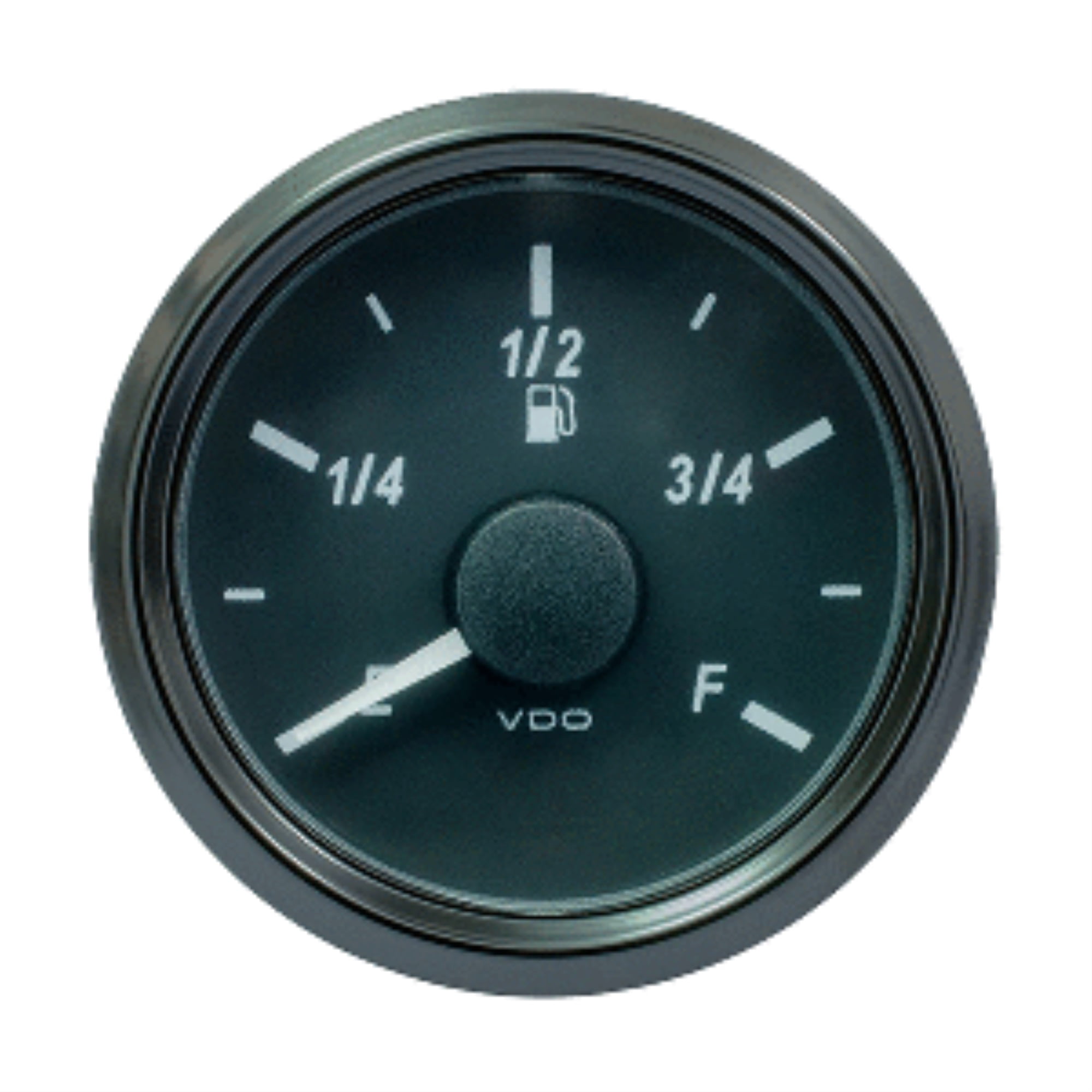 VDO Singleviu Fuel Level Gauge Electrical Clock White Backlight Float Arm