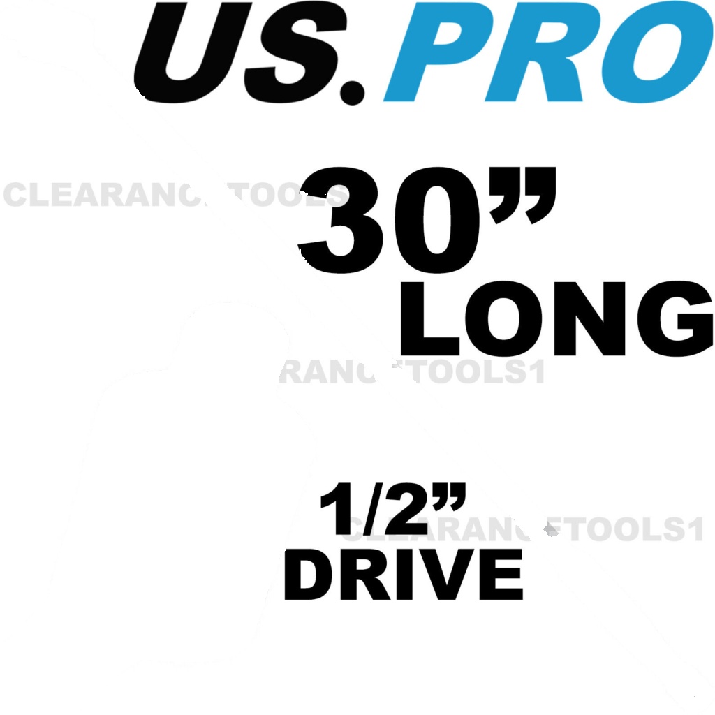 US PRO 1/2 dr Power Breaker Bar 30"" 2094