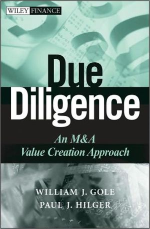 Due Diligence by William J. Gole, Paul J. Hilger - 9780470375907