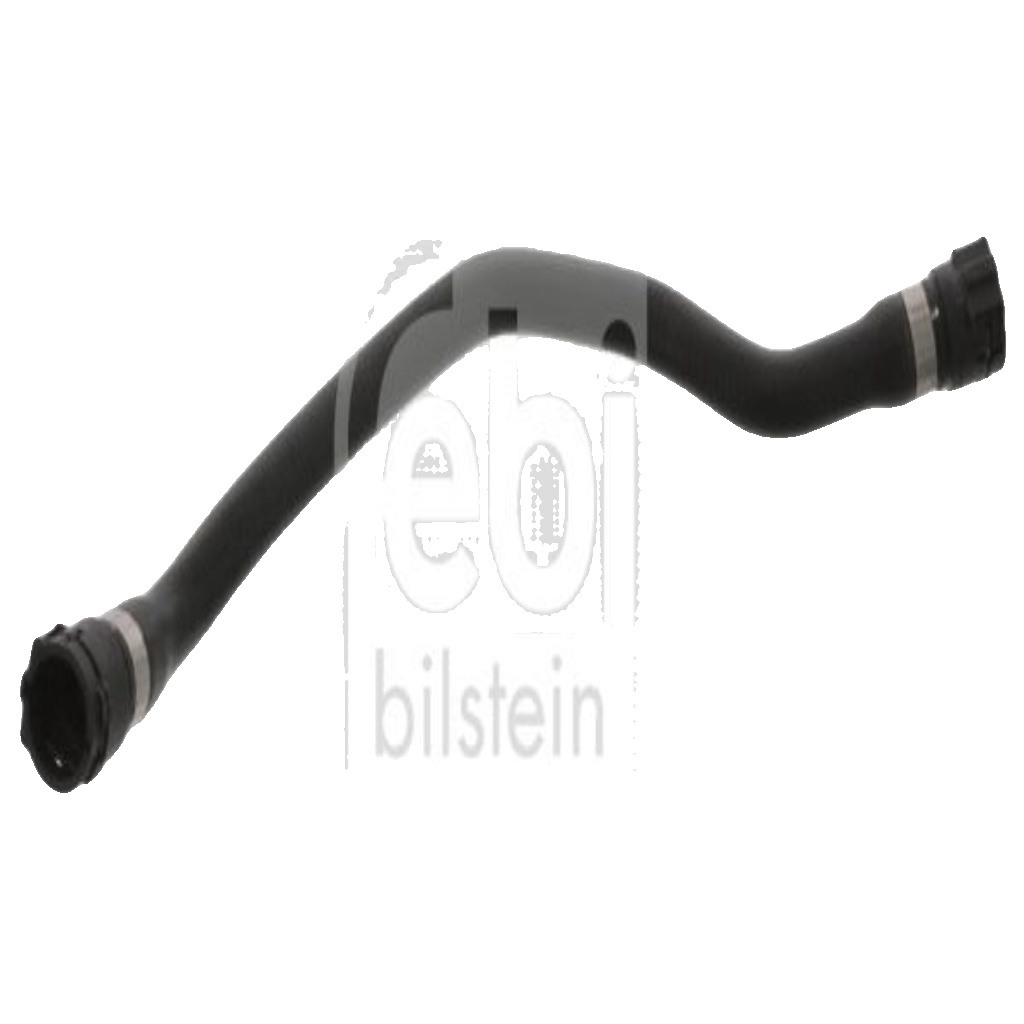 Radiator Hose fits BMW 330 E46 3.0 00 to 06 Coolant 11531436410 Febi Quality New