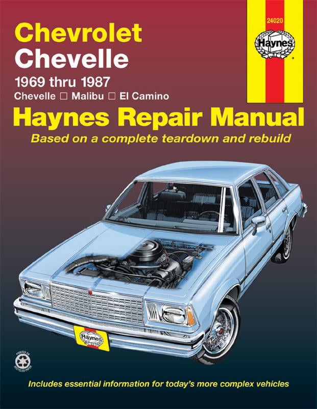 Chevrolet Chevelle, Malibu & El Camino (1969–1987) Haynes Repair Manual (USA)