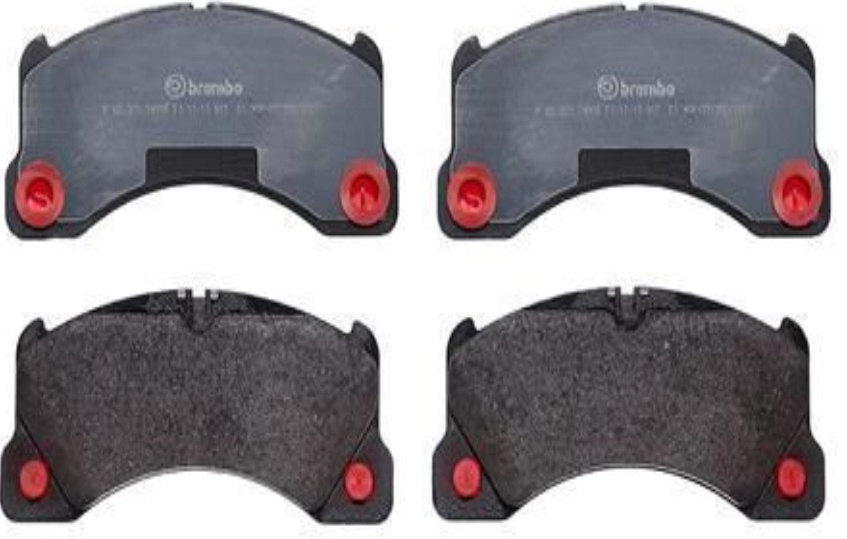 Brake Pads Set fits PORSCHE CAYENNE 3.0 Front 2011 on Brembo 7P0698151G Quality - Image 29