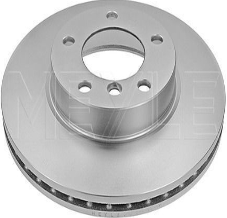 2x MEYLE Brake Disc Front Vented 286mm Outer Diameter Fits BMW 3 Series Z3 Z4