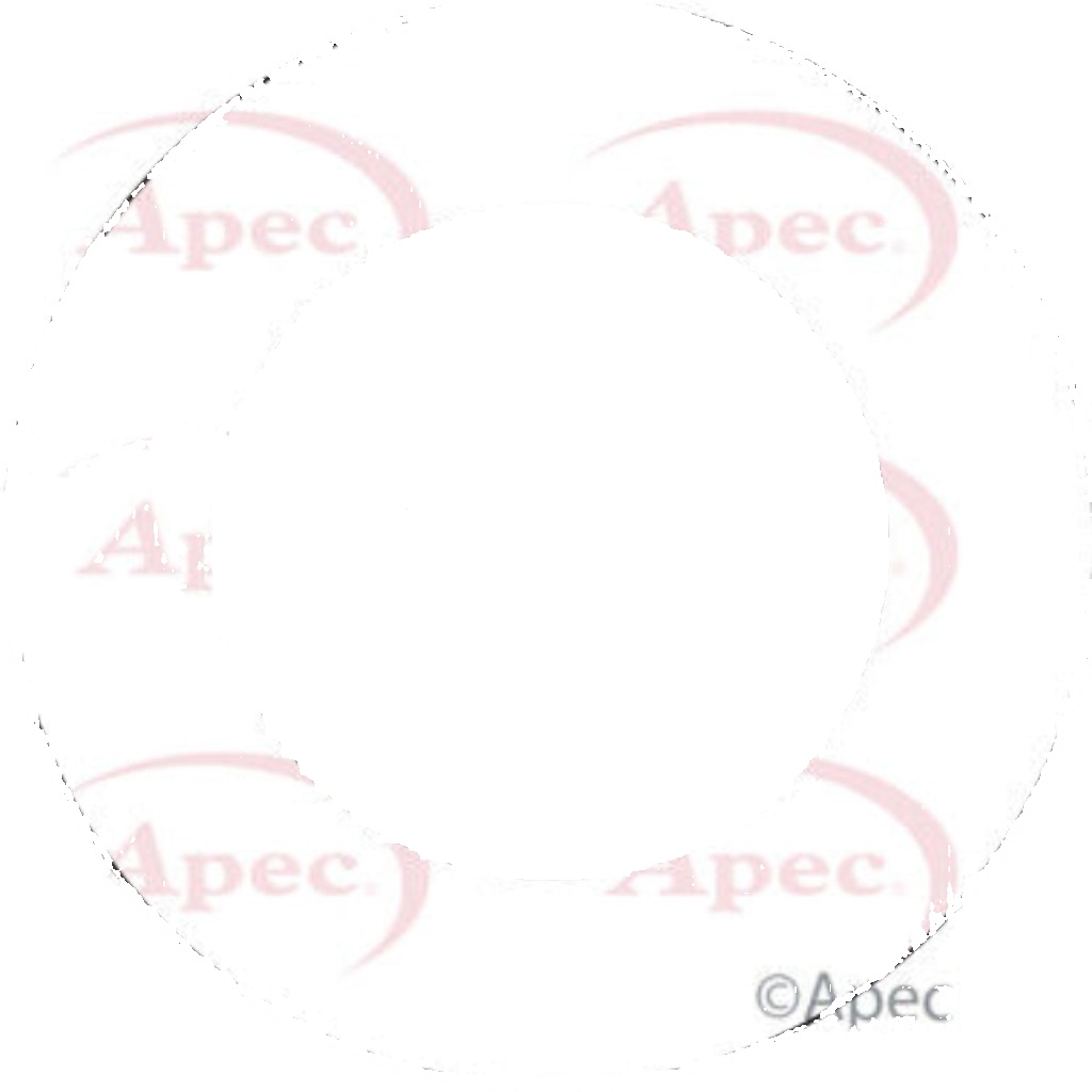 Brake Disc APEC DSK2473 Fits Audi Seat Skoda VW A3 Golf Leon Passat Passat CC