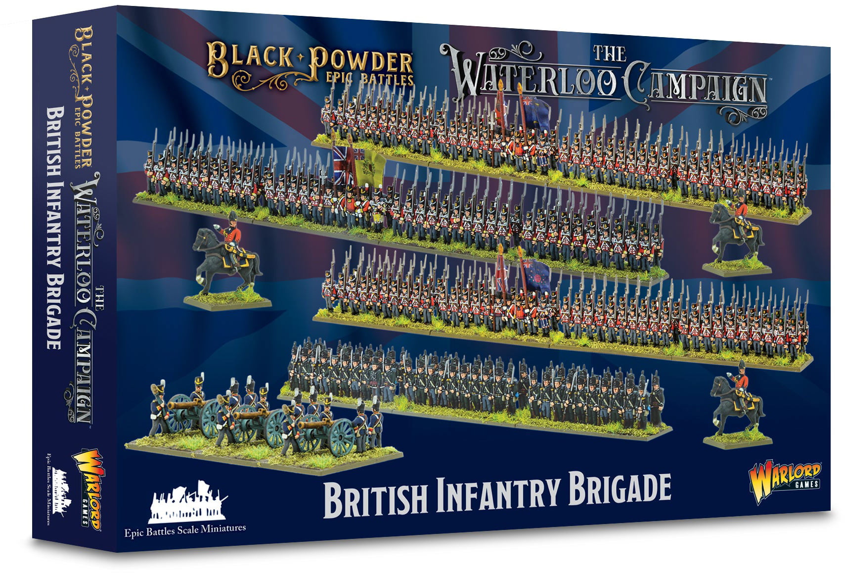 Black Powder Epic Battles: Waterloo - British Light Cavalry Brigade - Warlord Ga