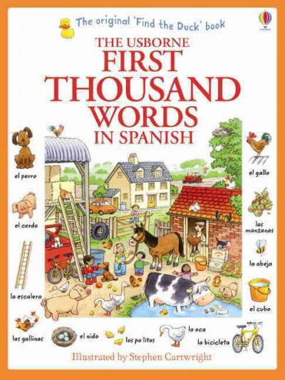 Usborne Publishing Ltd Usborne First Thousand Words In Spanish: Illustrated Children Book By Heather Amery - Ages 5+ - Paperback - Image 17