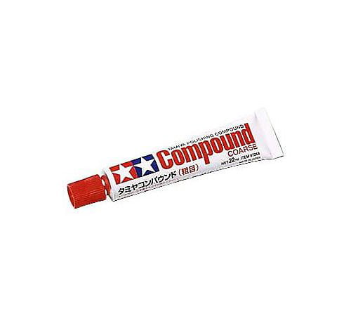 Tamiya Polishing Compound Combo Coarse Fine Finish 87068 87069 87070 22ml