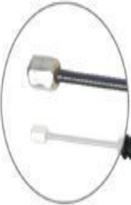 K13166 A.B.S. Cable, parking brake for RENAULT