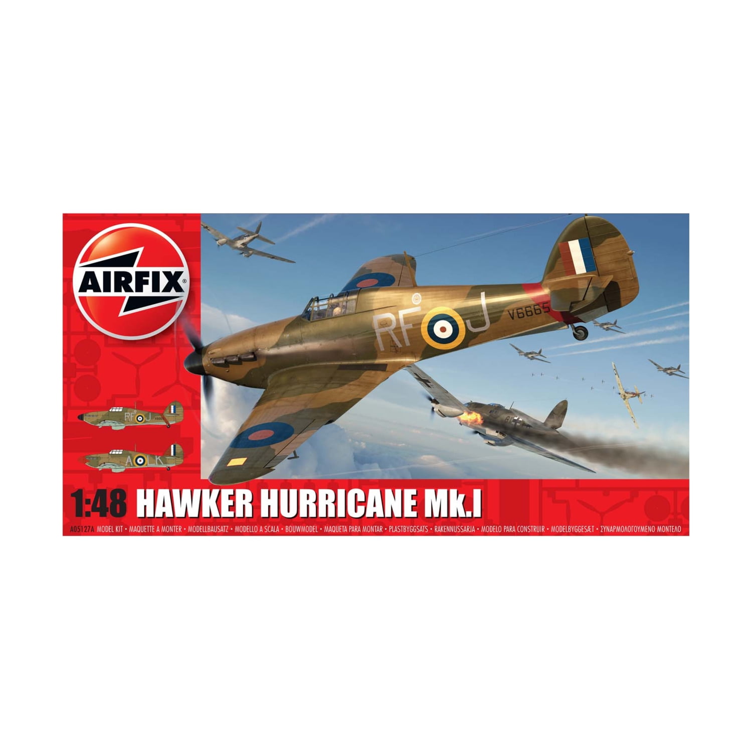 Airfix A05127A 1:48 Hawker Hurricane Mk.1