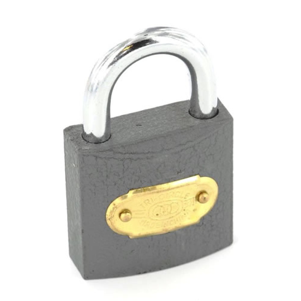 Securit Tricircle Padlock - 38mm - Grey