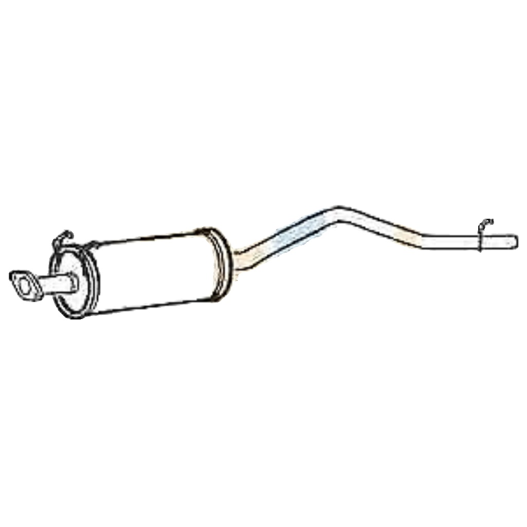 Klarius DU63W Exhaust Rear Box HI-JET 1.0 92-95