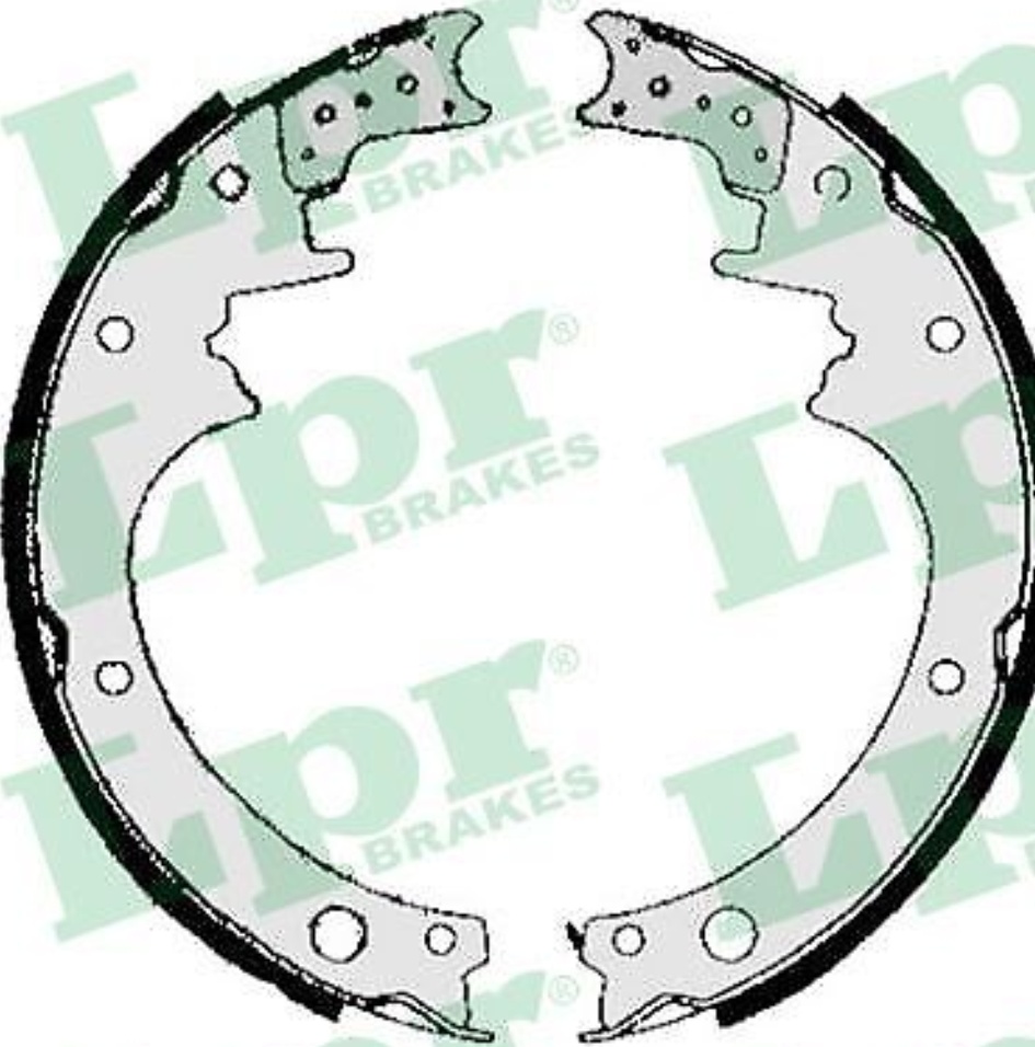 Lpr Brake Shoes Kit, Drum Brakes 5200