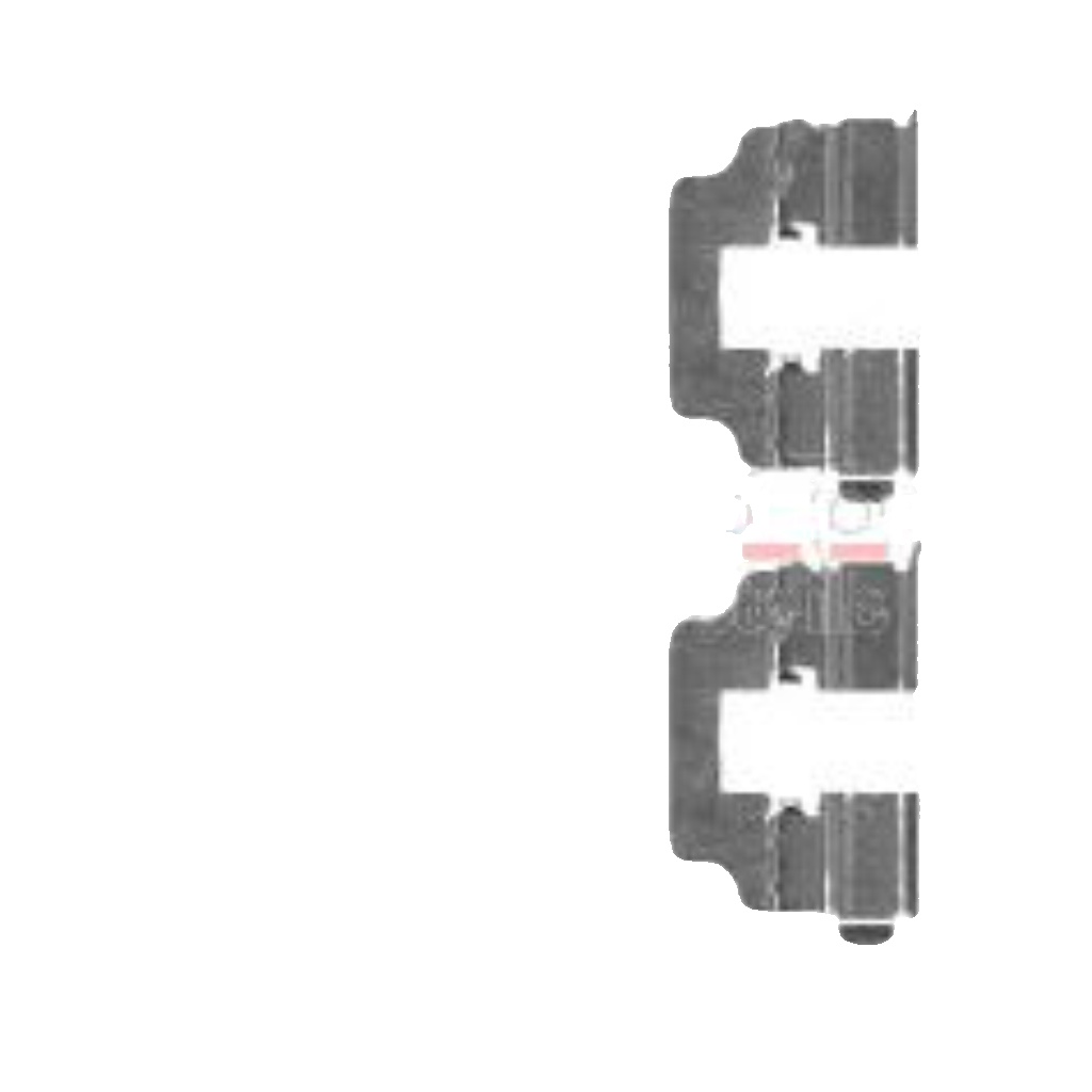 Original Metzger Accessory Set Brake Pad 109-1750 for Honda