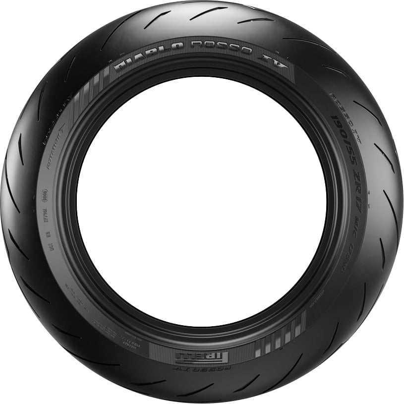 Pirelli Diablo Rosso IV 4 Pair - 120/70ZR17 58W & 200/55ZR17 78W Motorcycle Tyre